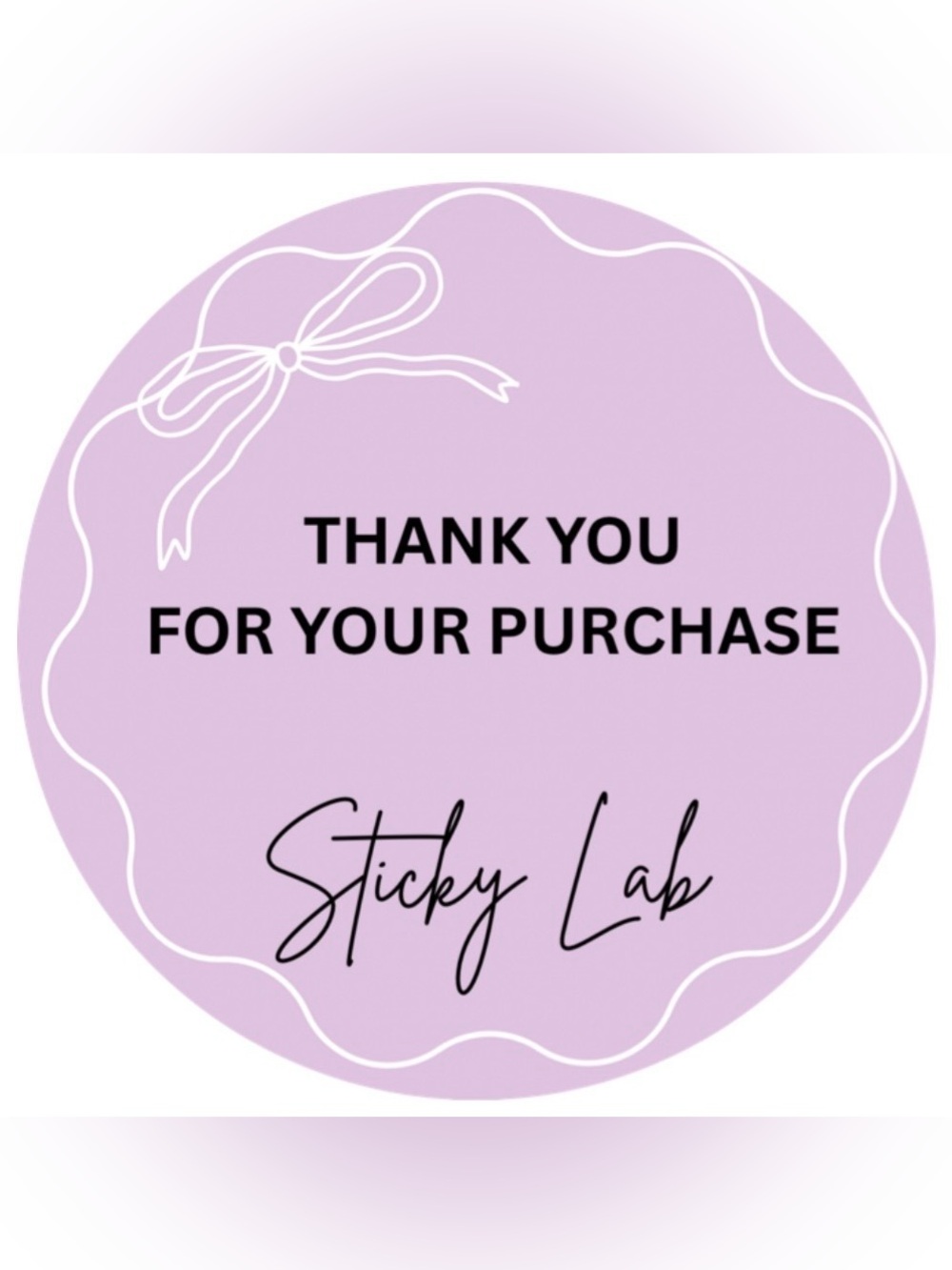Ms Rachel Birthday Sticker label - Picture 3 of 3
